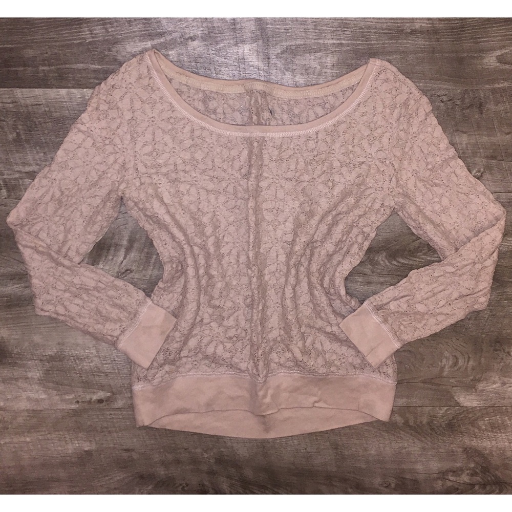 American Eagle Outfitters Lace Pullover